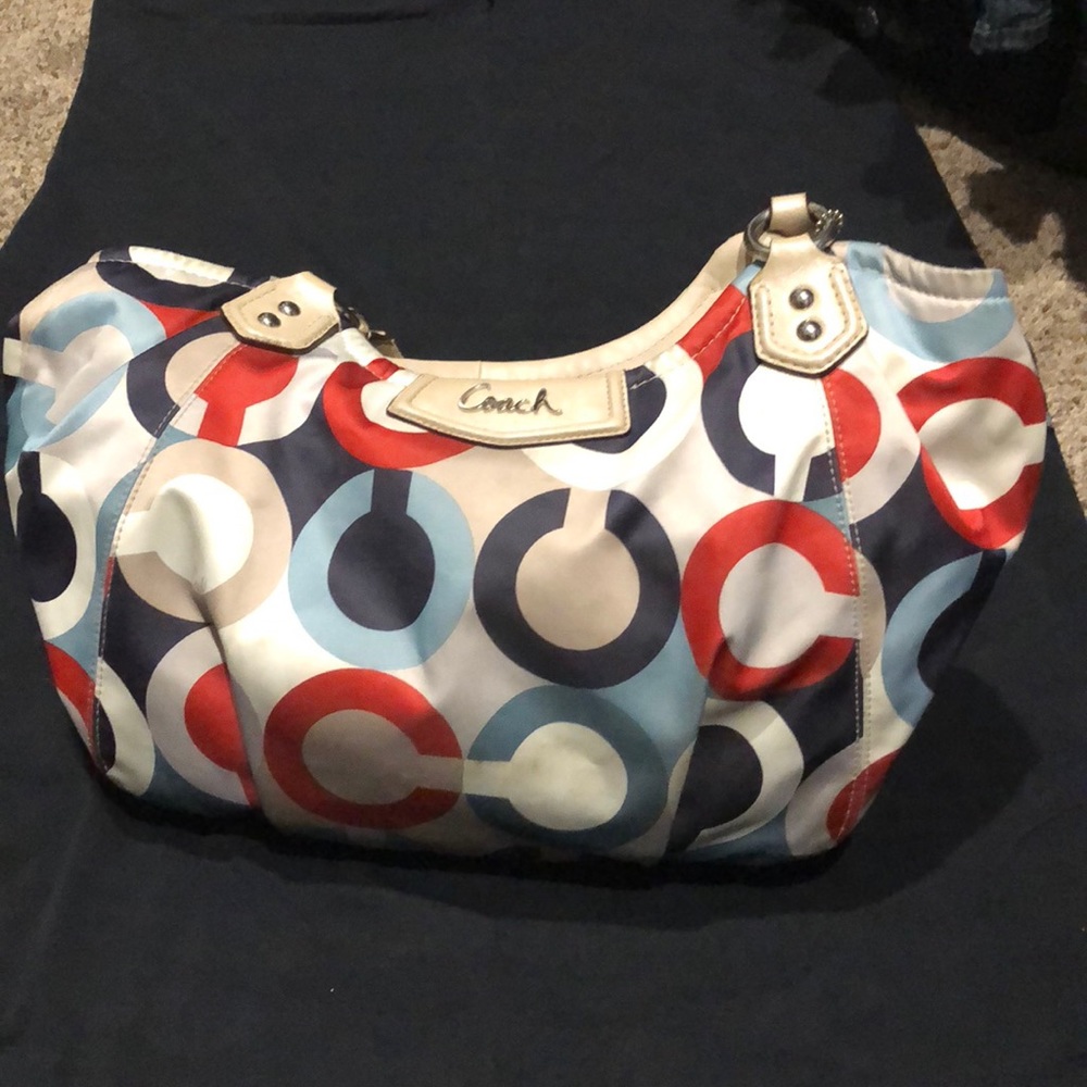 Coach shoulder bag.